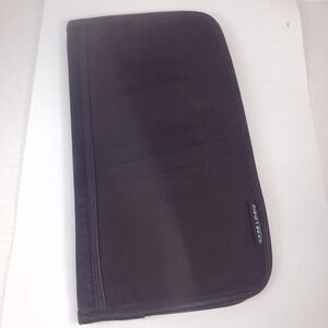 Case Logic CD car visor auto 10 discs travel black vehicle dvd movie storage